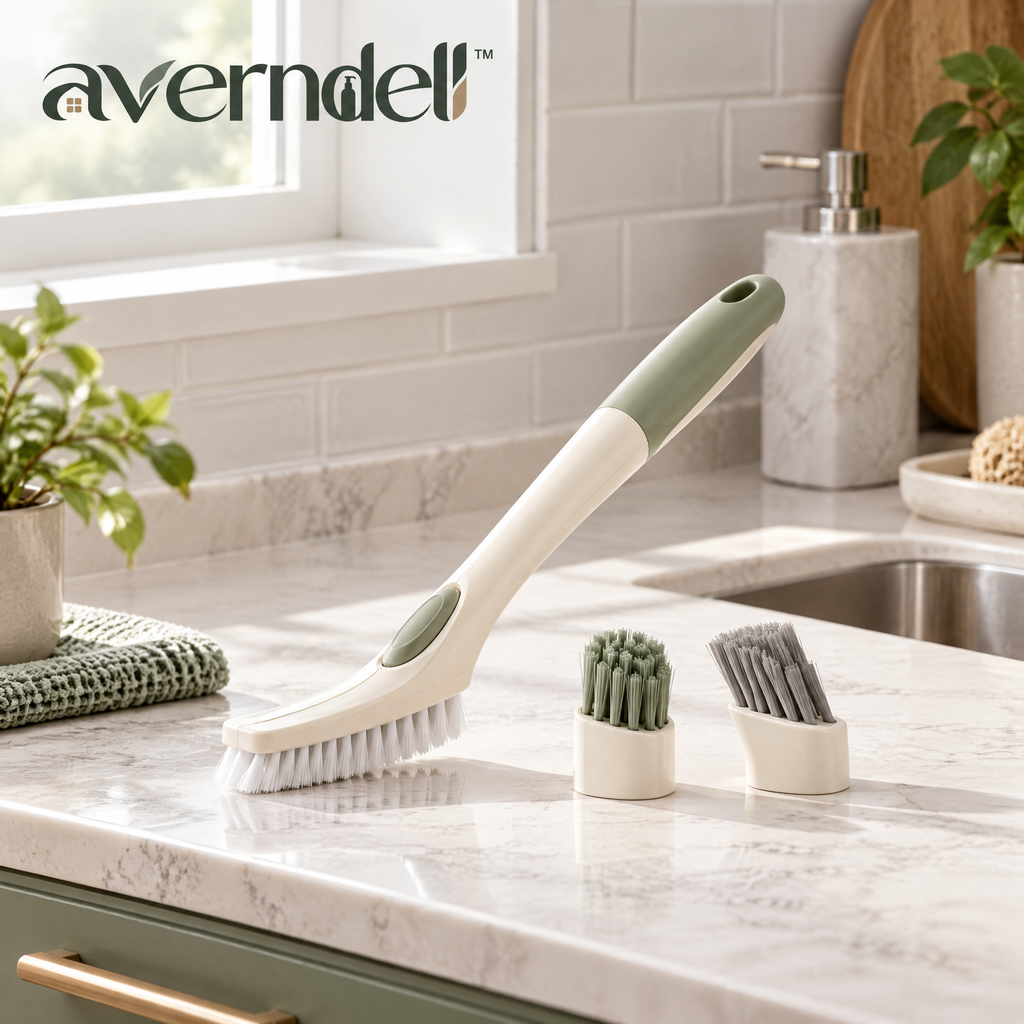 Averndell™ Electric Multi-Surface Scrub Brush Set