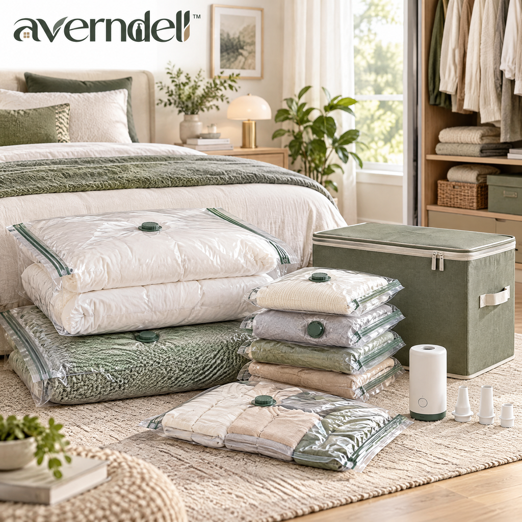 Averndell™ Vacuum Storage Bag & Organizer Set