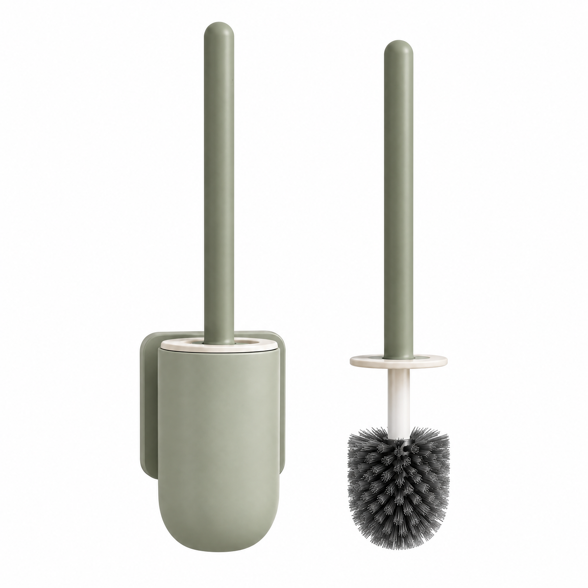 Averndell™ Wall-Mounted Toilet Brush & Holder